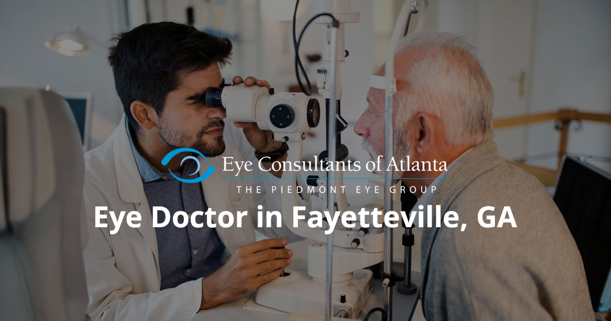 Eye Doctor In Fayetteville, GA Eye Consultants Of Atlanta