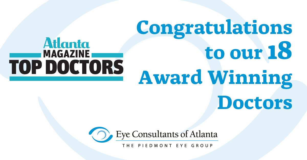 Eighteen Eye Consultants of Atlanta Physicians Receive Top Doctors Honors in Atlanta Magazine